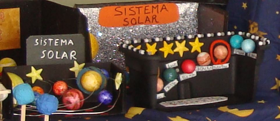 Maquetes do Sistema Solar
